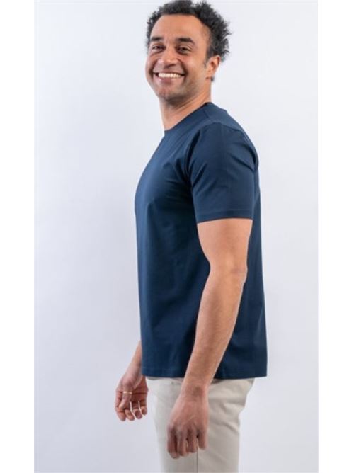 T-shirt blu da uomo Herno | JG000174U - 52003.9200